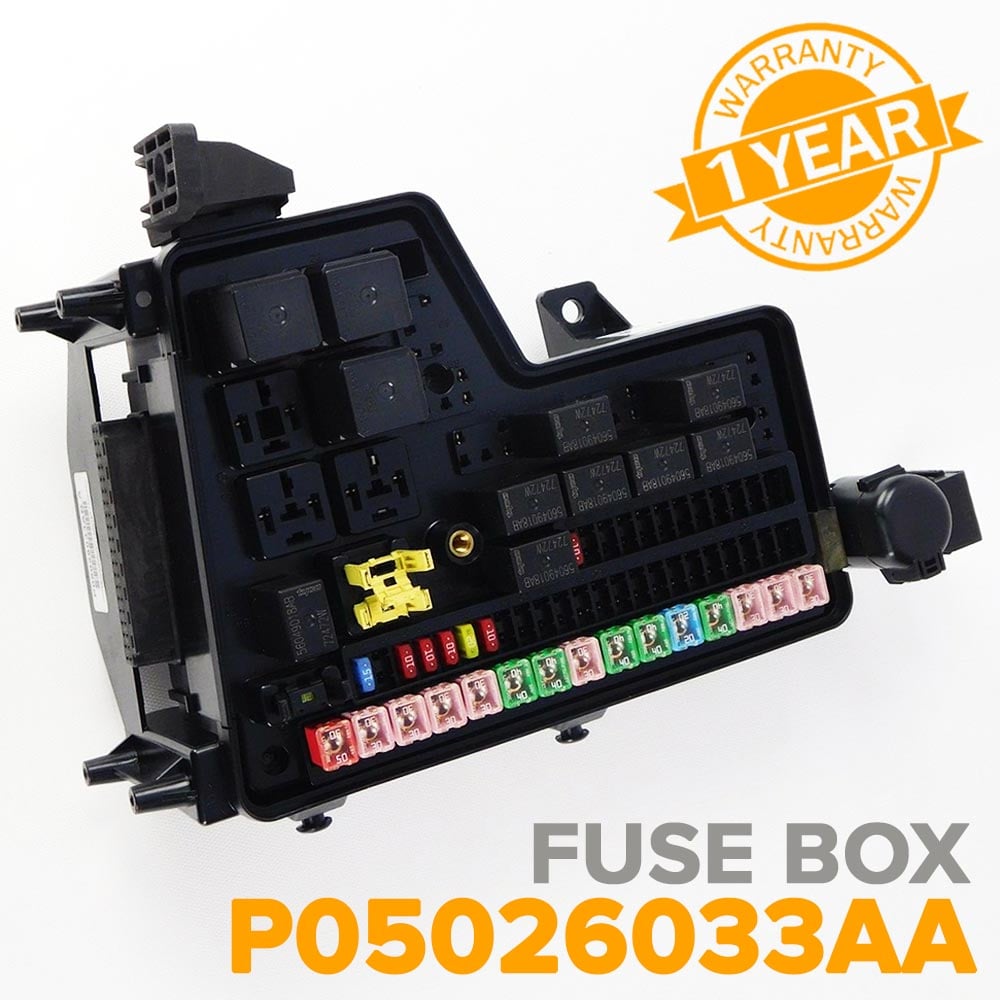 Rebuilt OEM Mopar TIPM Fuse Box For 2003-2005 Dodge Ram 2500 (05026033/05026034)